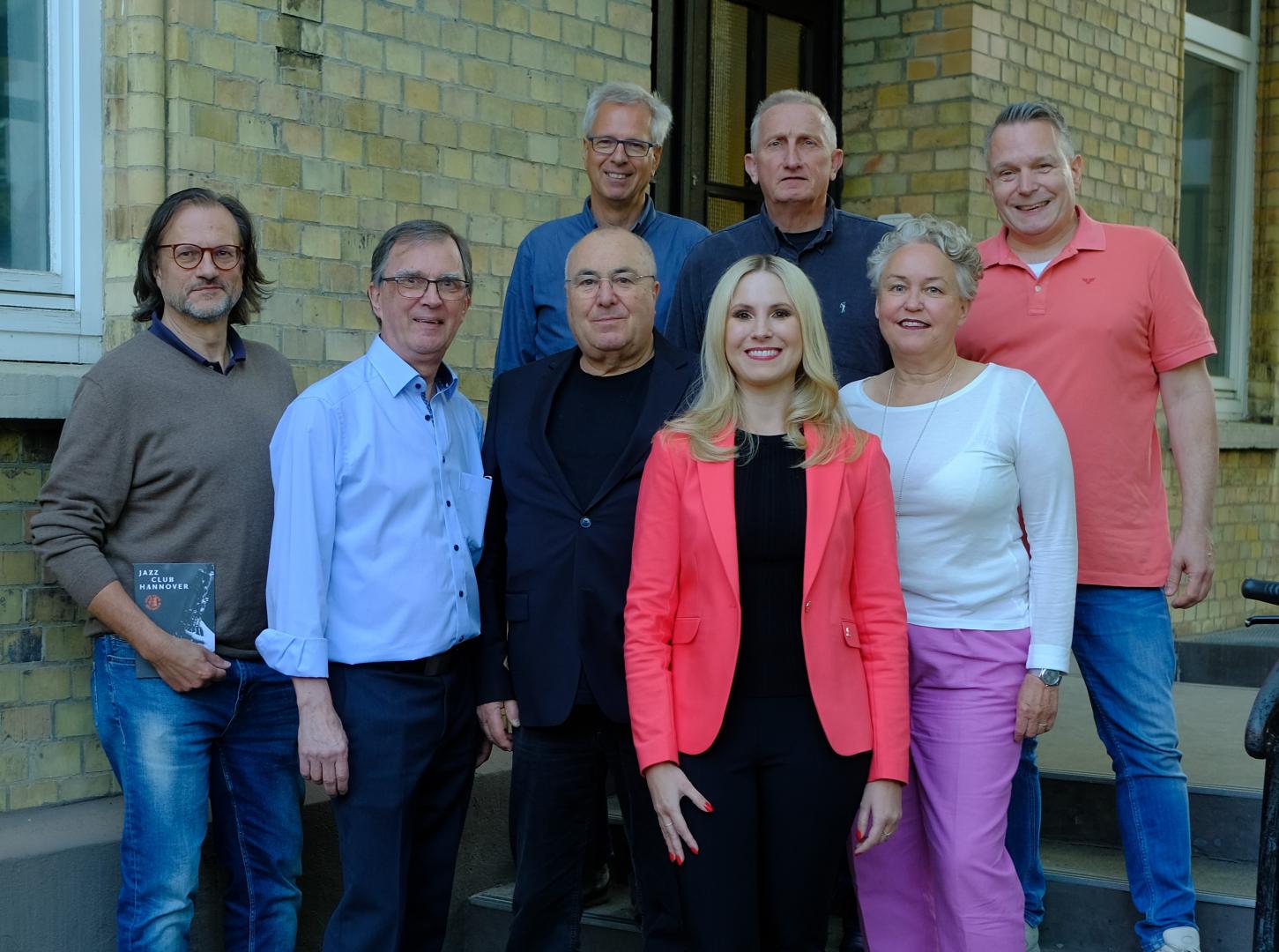 Das Vorstandsteam des Jazz Clubs